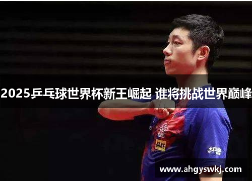 2025乒乓球世界杯新王崛起 谁将挑战世界巅峰