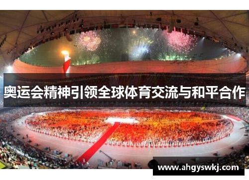 奥运会精神引领全球体育交流与和平合作